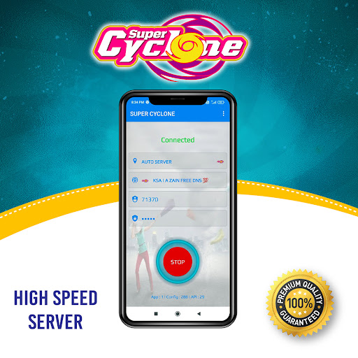 Super Cyclone Vpn capture d’écran 2