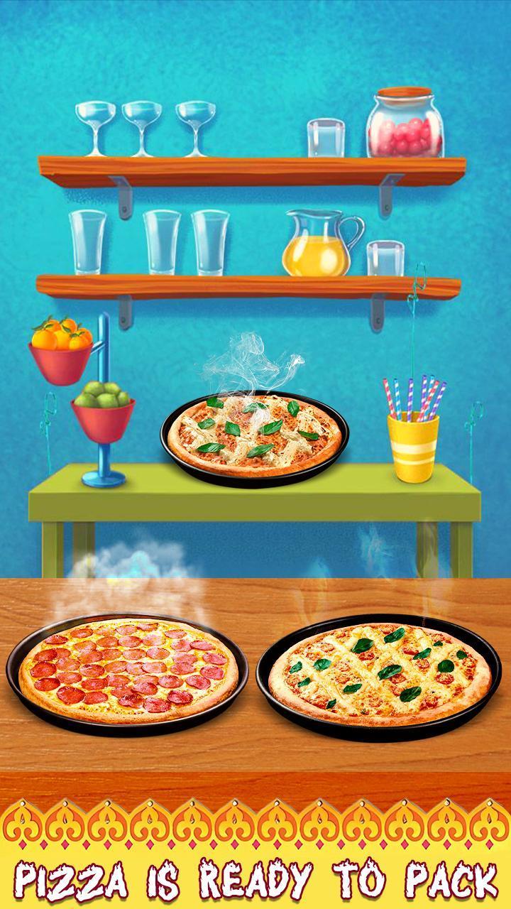 Pizza Maker Pizza Cooking Game Captura de pantalla 1