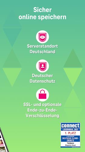 MagentaCLOUD - Cloud Speicher Screenshot 1