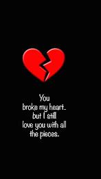 Heart Broken Images ဖန်သားပြင်ဓာတ်ပုံ 1