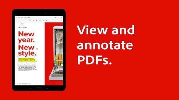 Adobe Acrobat Reader für PDF capture d’écran 1