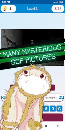 scp quiz game Captura de tela 3