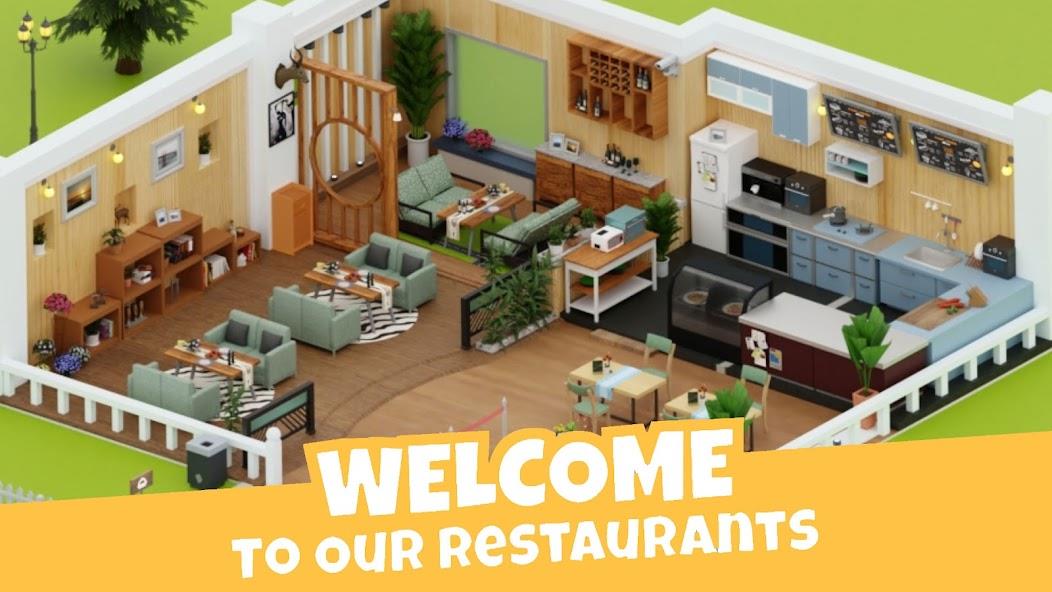 Restaurant Story: Decor & Cook Mod Screenshot 0