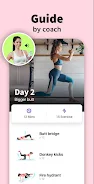 ภาพหน้าจอ Buttocks Workout - Fitness App 1