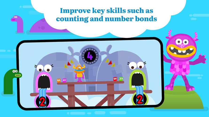 Teach Monster Number Skills屏幕截圖1