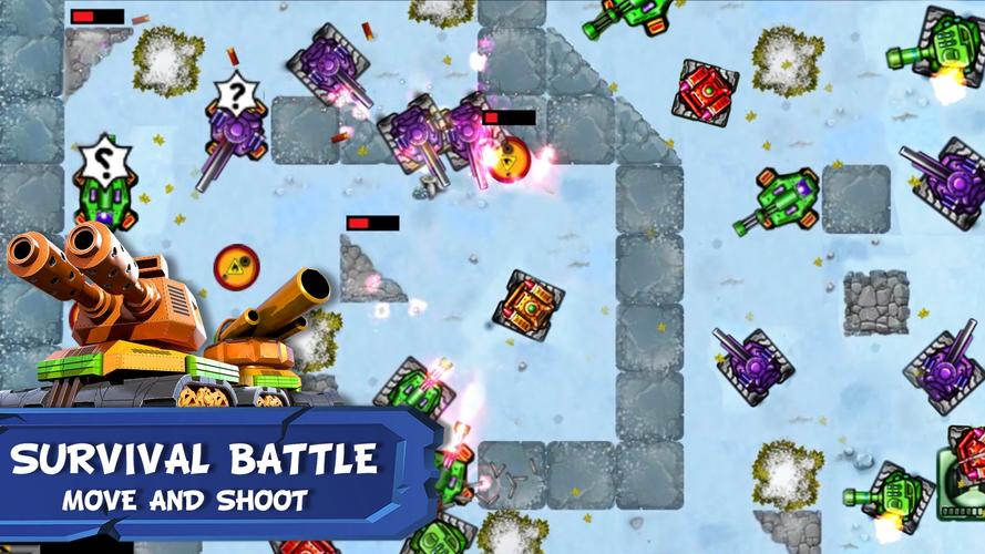 Tank Battles 2D captura de pantalla 0
