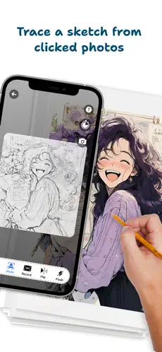 Screenshot AR Draw Anime Trace Sketch AI 1