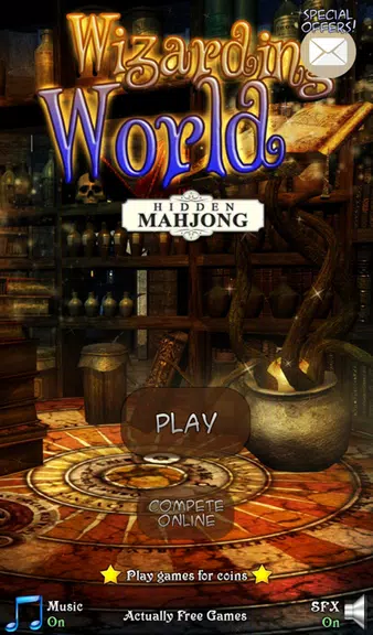 Mahjong: A Wizards World ဖန်သားပြင်ဓာတ်ပုံ 0