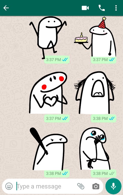 Flork memes stickers WASticker screenshot 0