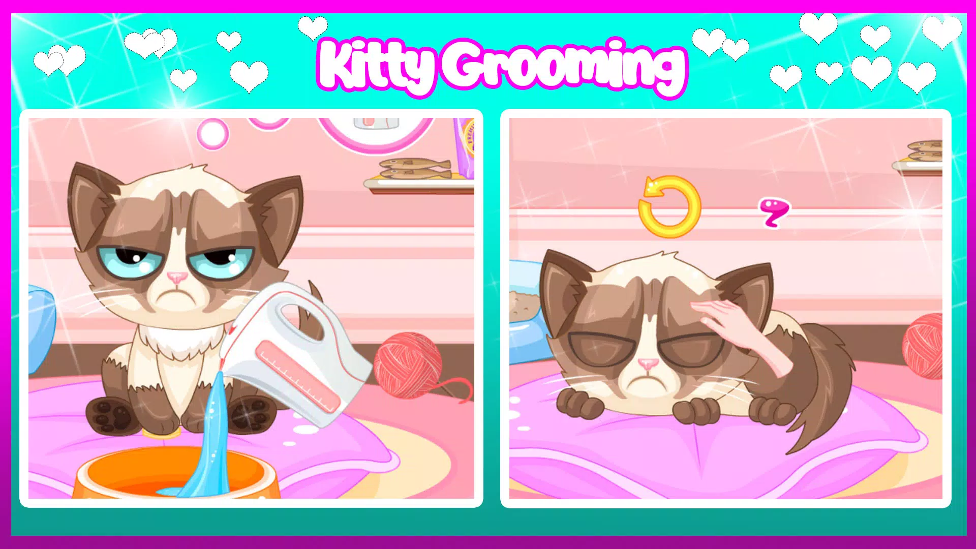 Sleepy Kitty Grooming屏幕截圖0