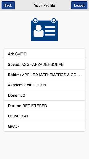 myEMU screenshot 2