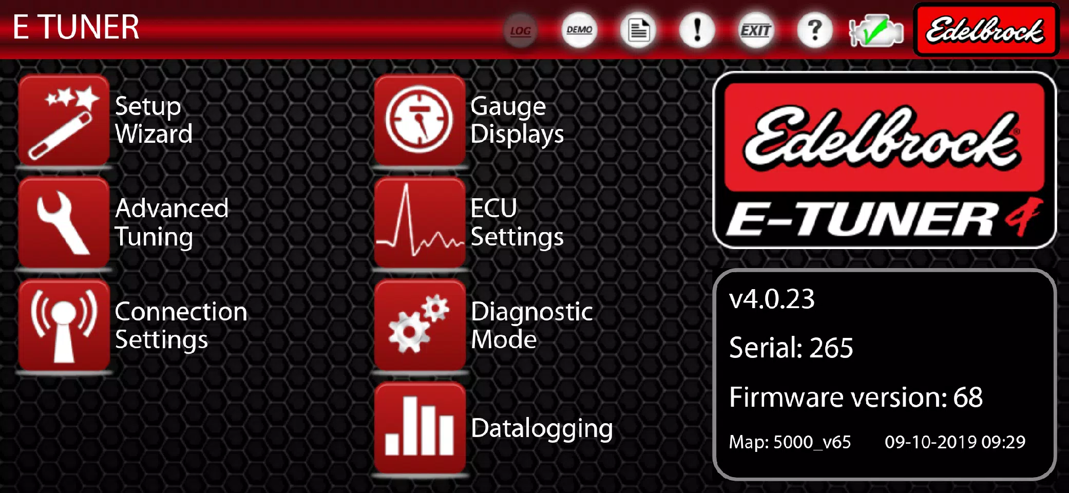 E-Tuner 4 screenshot 0