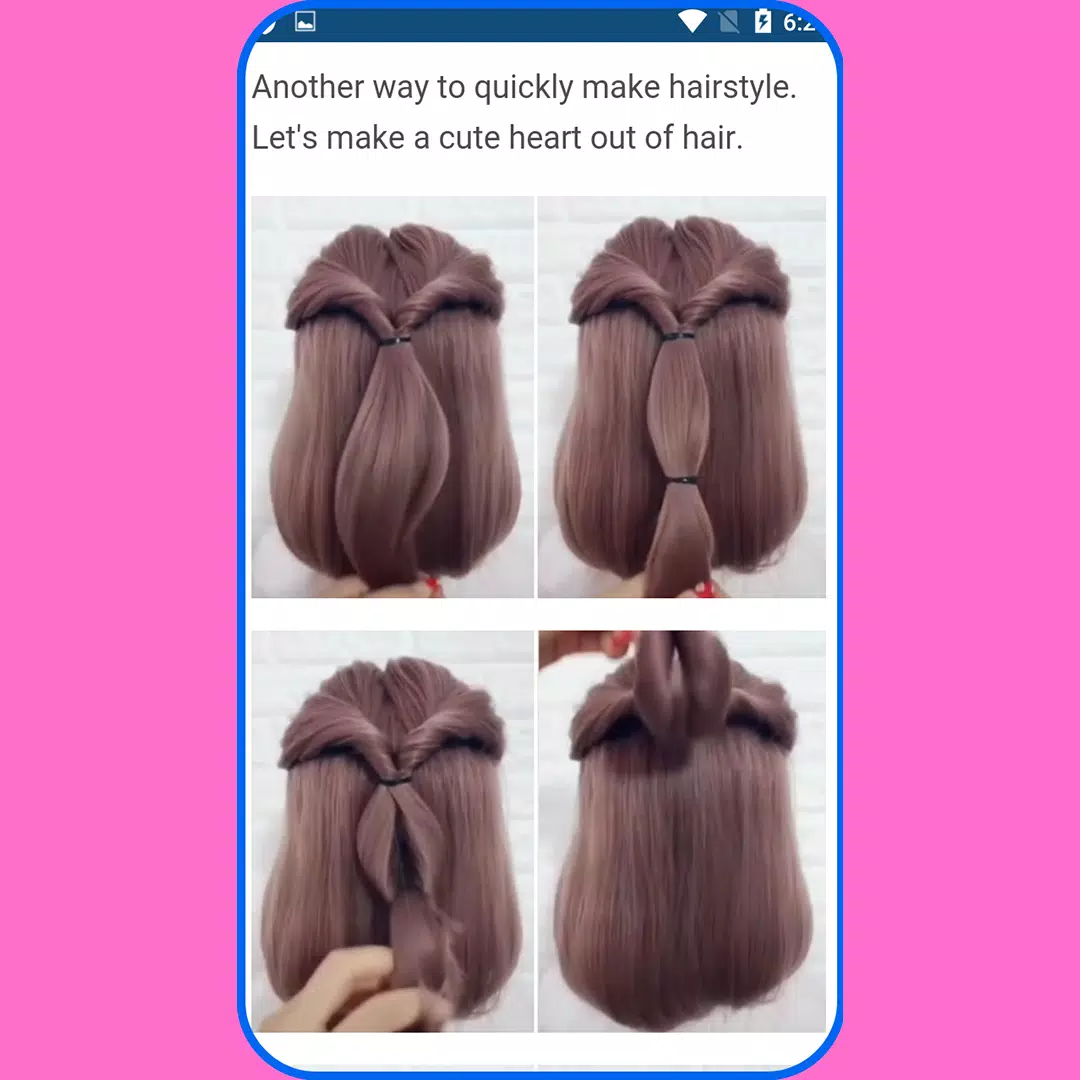 ภาพหน้าจอ Hairstyles for short hair 2023 2