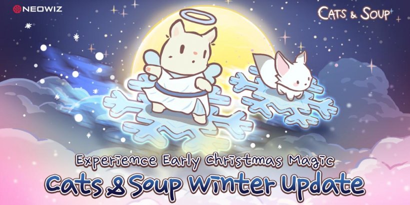 Cats & Soup winter update lets you dress up the kitties as Christmas elves and more