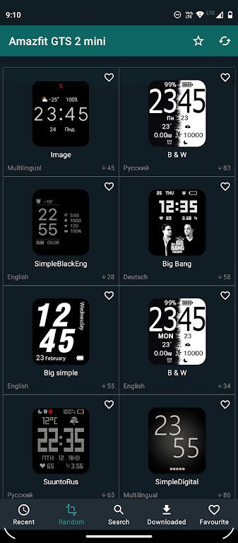 Watchfaces for Amazfit Watches Zrzut ekranu 3