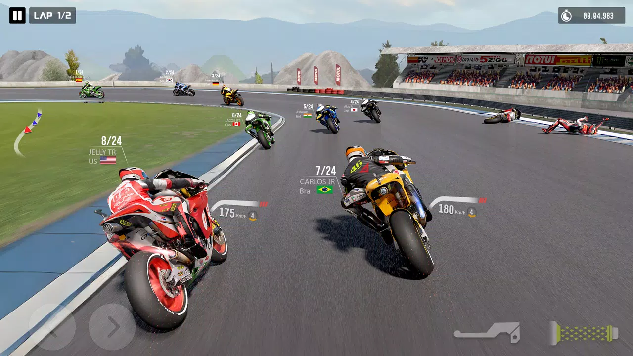 Moto Max: Bike Racing Games 3D Schermafbeelding 1