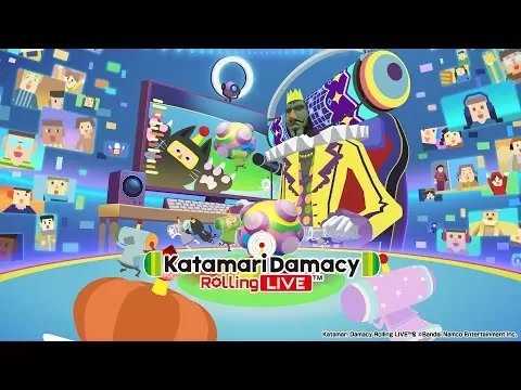 Katamari damacy rotolando dal vivo