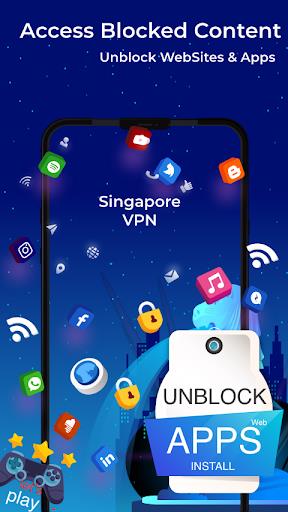 Screenshot Singapore VPN - Free, Fast & Secure 3