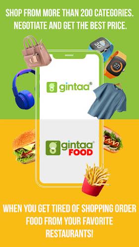 ภาพหน้าจอ gintaa: Shop & Order Food 0