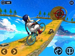 Fearless BMX Bicycle Stunts captura de pantalla 1