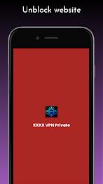 XXXX VPN Private স্ক্রিনশট 1