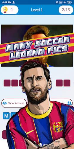 Screenshot soccer player quiz 3