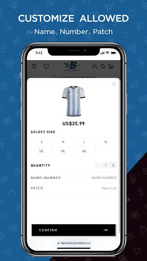 Bestsoccerstore экрана 3