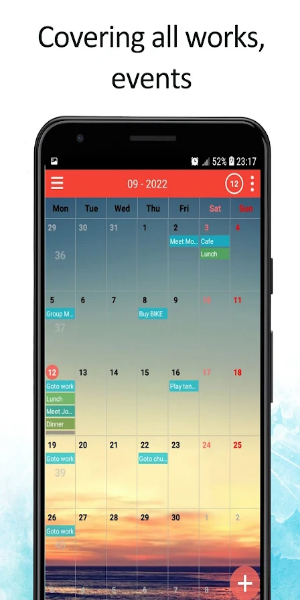 Reminder Calendar App for 2024屏幕截圖1