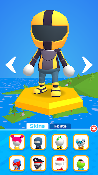 Do Not Fall .io Mod ကိုဖန်သားပြင်0