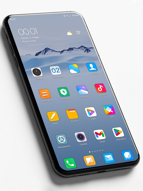 MIUl Carbon Icon Pack Modスクリーンショット0