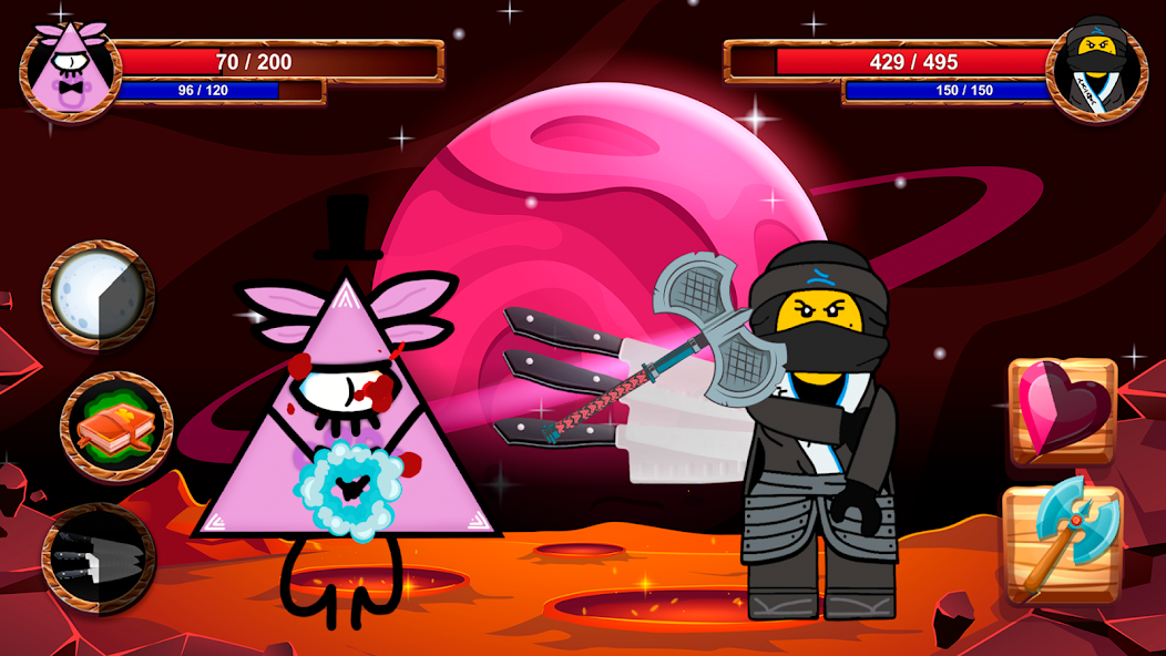 Cartoon Battle Mod Captura de pantalla 3