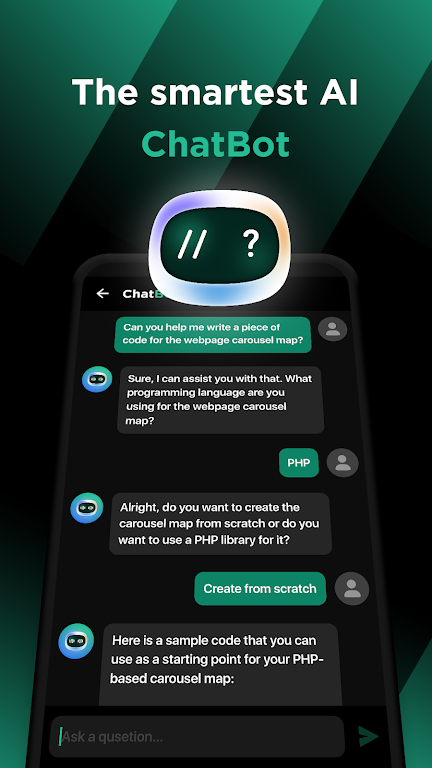 Screenshot ChatBot – AI Chat Mod 3