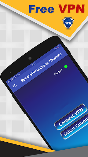 Super VPN Unblock Websites capture d’écran 1