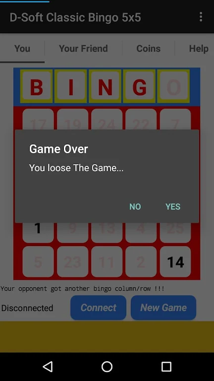 D-Soft Classic Bingo 5x5屏幕截圖2