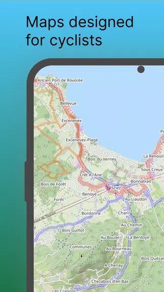 World Bike Map: GPS Navigation屏幕截圖1