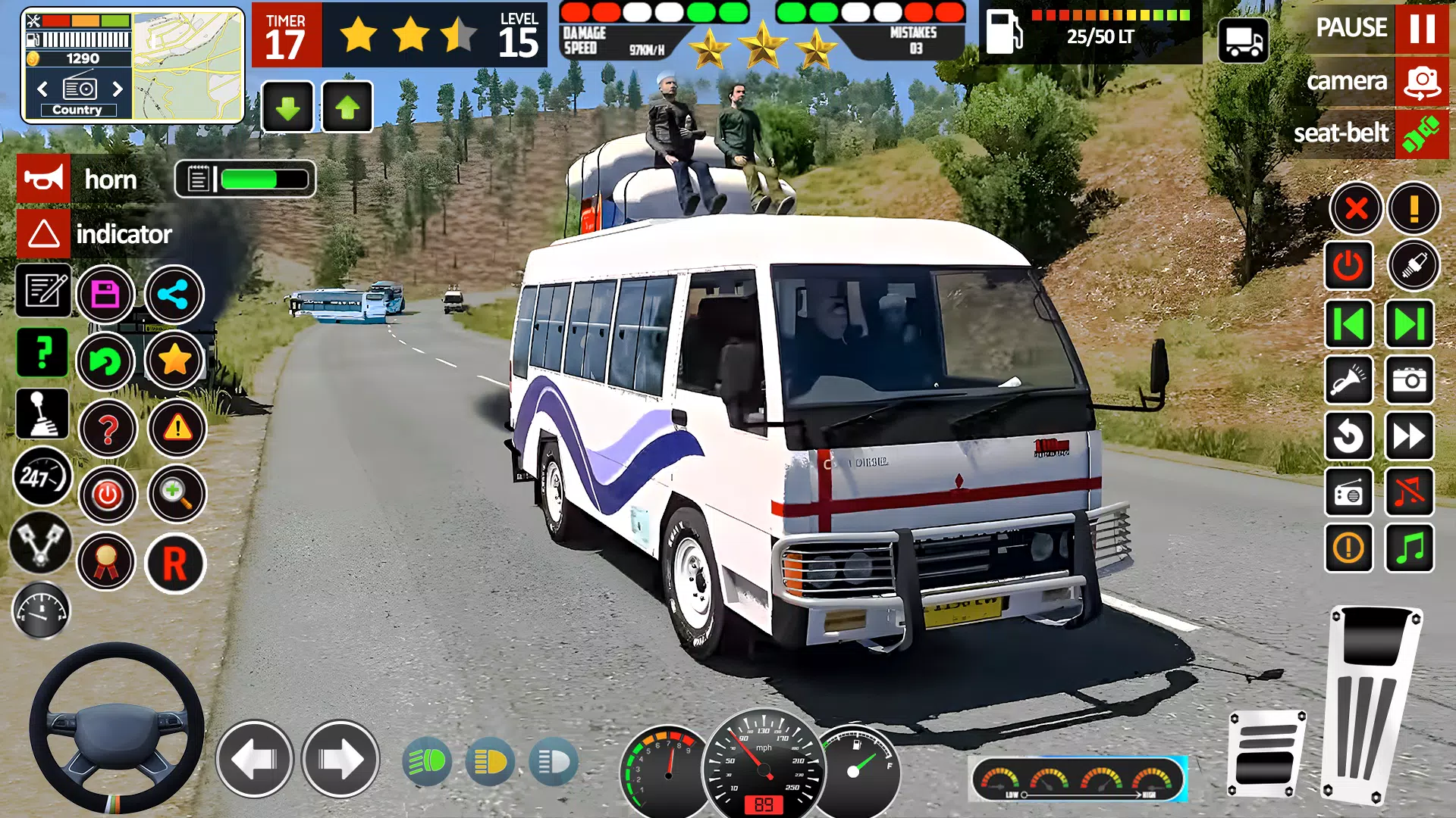 Mini Bus Game: Bus Driving 3D স্ক্রিনশট 1