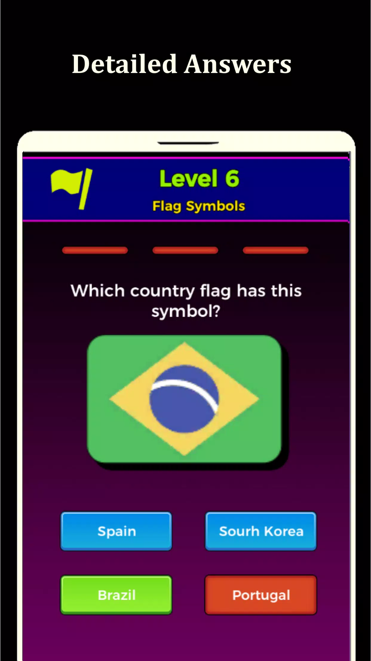 World Flags Quiz Game 스크린샷 3