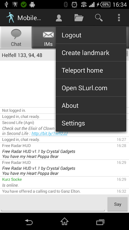 Mobile Grid Client ကိုဖန်သားပြင်0