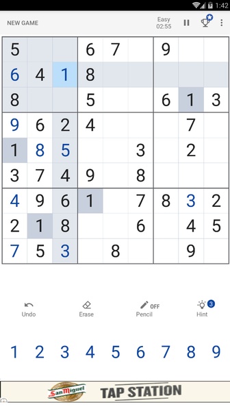 Sudoku - Classic Logic Puzzle Game Screenshot 1