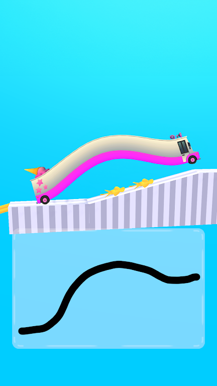 Car Climber: Draw Bridge 3D 스크린샷 2