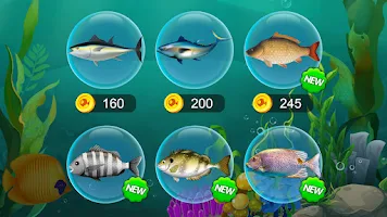 Solitaire Fish World-OceanTrip zrzut ekranu 3