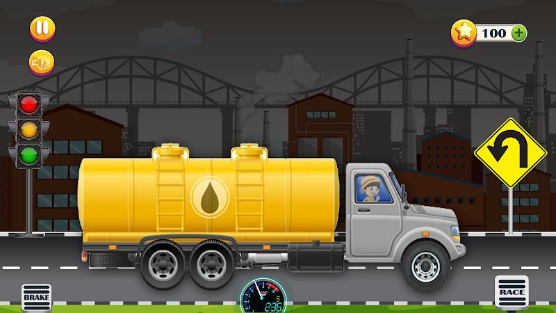 Cargo Truck Driving-Truck Game captura de pantalla 3