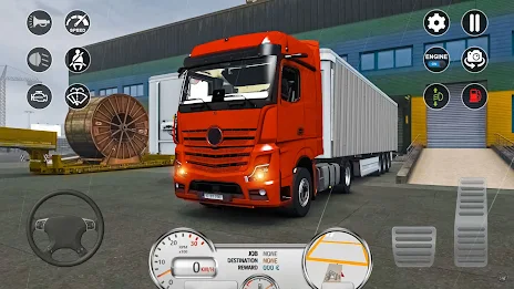 Euro Cargo Truck Simulator Pro屏幕截圖0