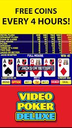 ภาพหน้าจอ Video Poker Deluxe 2