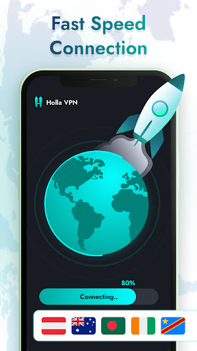 Holla Vpn + GFX Toolsスクリーンショット0