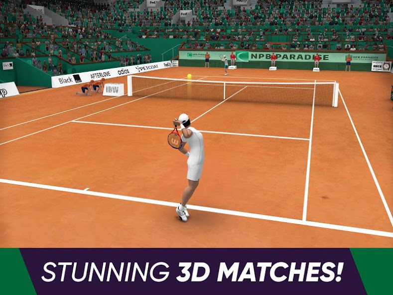 Tennis World Open 2024 - Sport Modスクリーンショット2