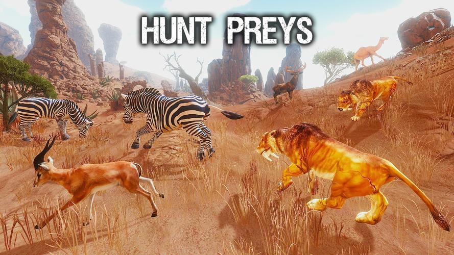 Ultimate Sabertooth Simulator capture d’écran 2