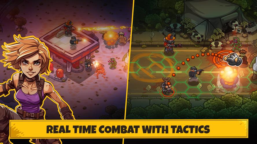Dead World Heroes: Zombie Rush screenshot 2