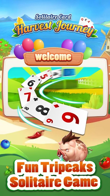 Solitaire Card - Harvest Journey captura de pantalla 0