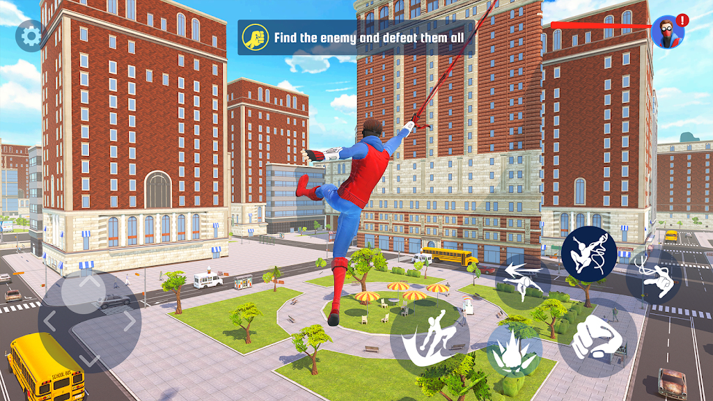 Spider Fighting: Hero Game screenshot 0